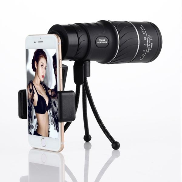 Single Telescope Night Vision High Definition Optical Glass Monocular Telescope Camping Handheld Telescope Spotting Telescope For Hiking Bird Watching