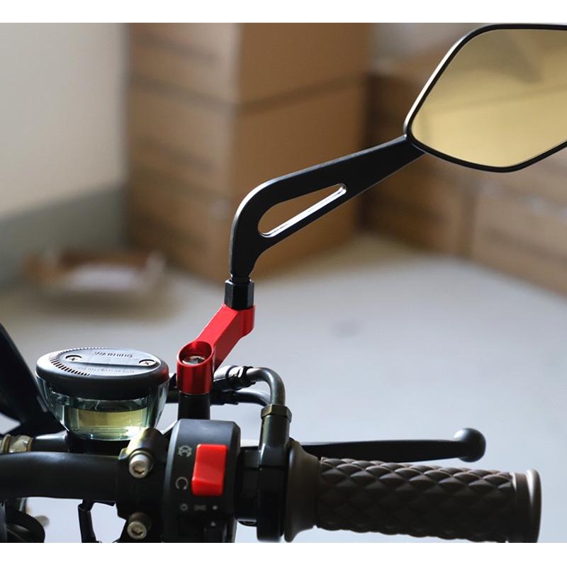 Motorcycle Rearview Mirrors Extension Riser Extend Adapter Mirror Extender Adapters Riser Supplies Rear View Base Mirrors