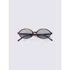 GU by Uniqlo Ovale Sonnenbrille mit UV-Schutz