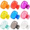 2pcs Travel Toothbrush Head Covers Portable Toothbrush Protector Cap Travel Essential Toothbrush Plastic Clip Travel Organizer