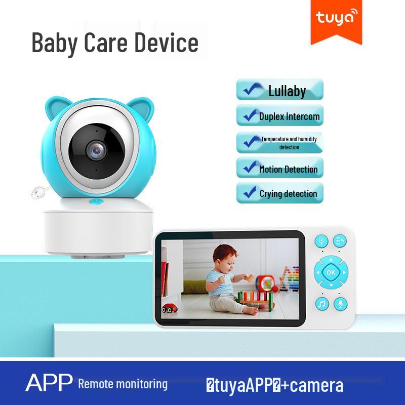 Tuya Two-Way Voice Baby Monitor with App Remote Control C8+ UK