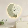 Living Room Clock Wall Clock High-end Atmospheric Clock Hanging Wall Hot Selling Machinery Fashion Cream Wind Creative