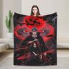 Uzumaki Plush Blanket Girls Boys  Flannel Throw Blanket For Couch Chair Sofa Bed Warm Soft Customized Quality Bedspread