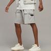 Y-3 SS23 Solid Color Large Pocket Straight Leg Casual Shorts Men shorts Silver HZ8817