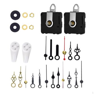 DIY Quartz Clock Movement Mechanism W/ 6 Sets Hands Motor Kit Replacement Repair Tool