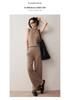 Women's Sleeveless Cashmere Wool Vest - Autumn/Winter High Neck Knit Sweater Base Layer