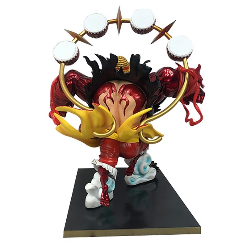 One Piece Gk Monkey D Luffy Anime Action Figure Model 35cm Pvc Gear Fourth Kabuki Ver .Statue Collection Toy Desktop Decoration