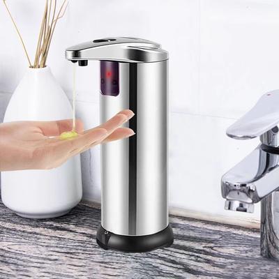 New Stainless Steel Automatic Soap Dispenser Waterproof Electric Touchless Soap Dispenser Smart Sensor Dispenser Bathroom