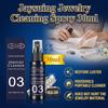 Jewelry Cleaning Spray 30ml To Oxidize and Restore Luster, Gold and Silver Jewelry, Watch Diamond Ring Dial, Household Cleaner 30ml