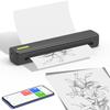 HZTZ-A4XY Portable A4 Bluetooth Thermal Printer: Wireless, Phone-Compatible, Ideal for Home & Tattoo Printing, Hot Seller