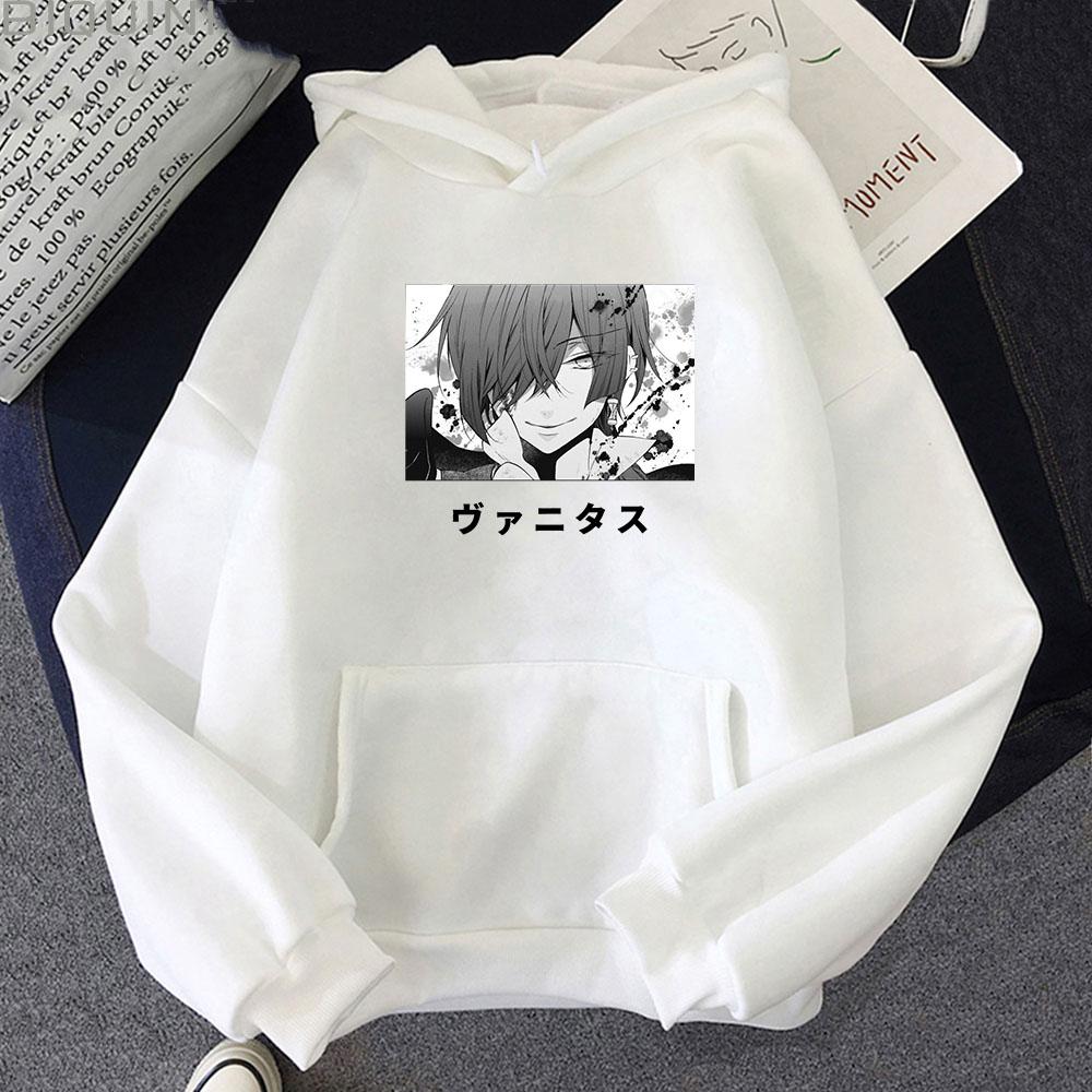 Vanitas no Carte Hoodie Comic Oversize Sweatshirt Wo Unisex Vintage The Case Study of Vanitas Hoodies Mode Unisex Harajuku y2k Tops