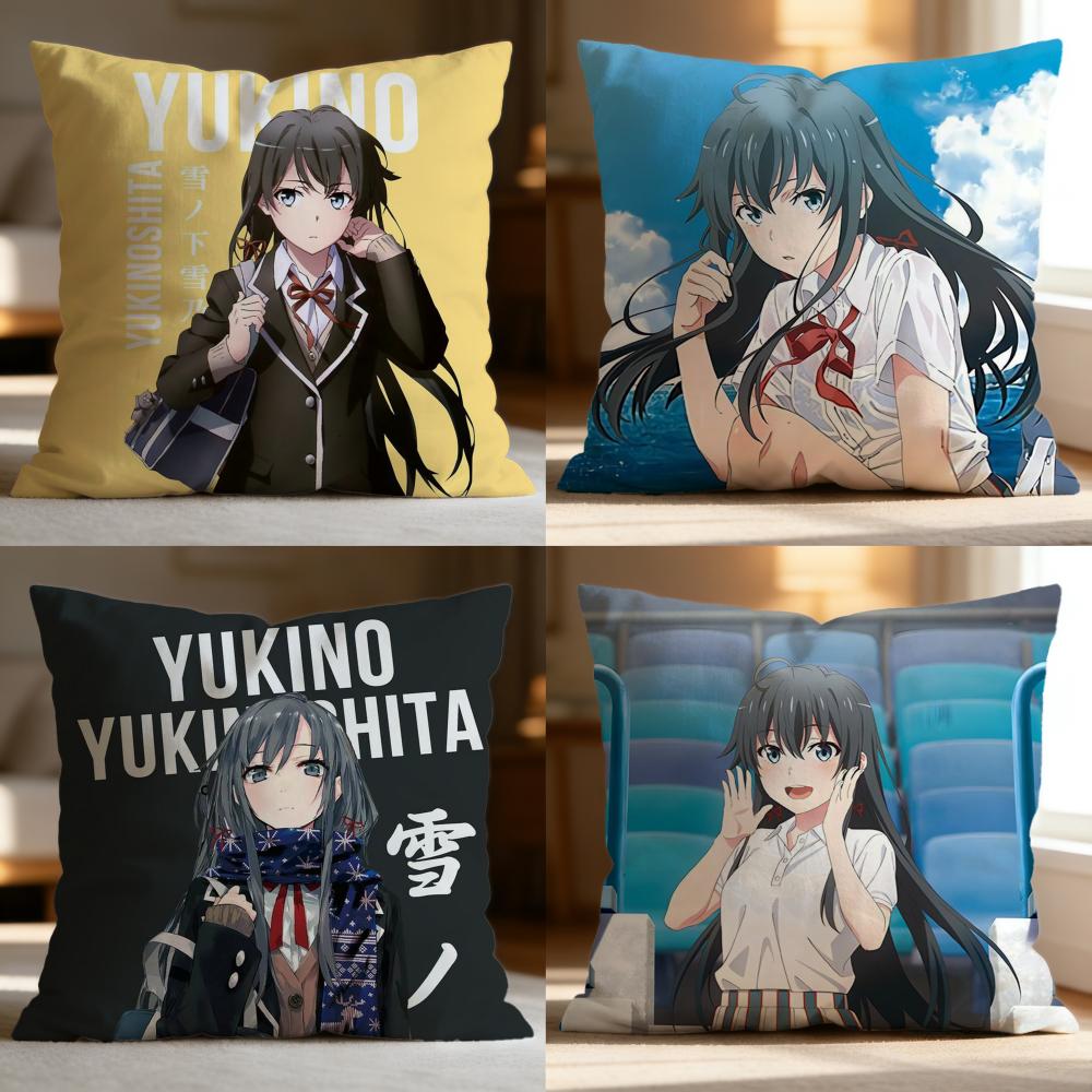 Popular M-MMy Teen Romantic Comedy SNAFU Cushion Cover Soft Washable Pillow Case Multi-Scene for Couch Bed Travel Office Use