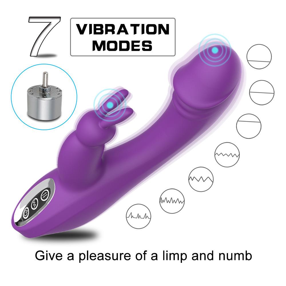 Aixia Oli Bunny Ear Vibrating G-Spot & Clitoral Massager for Women
