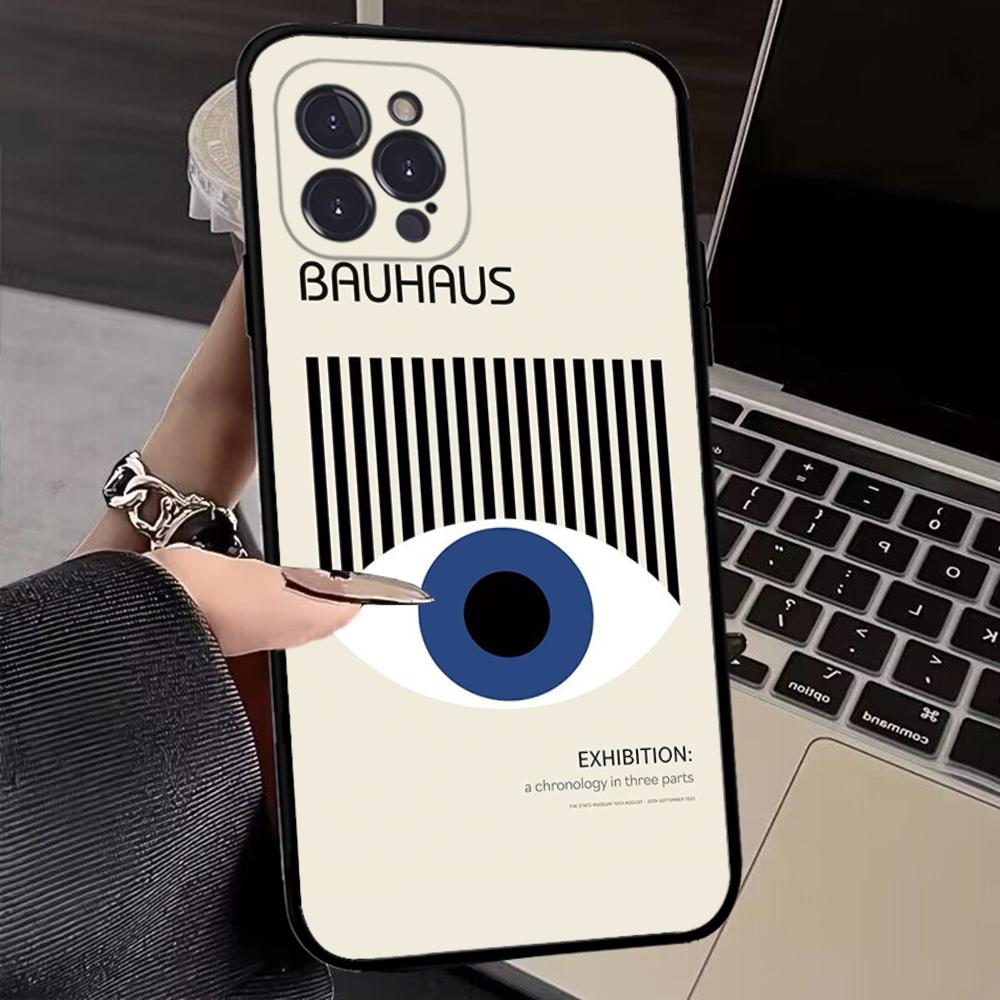 Geometric Bauhaus Art Phone Case for iPhone 15 8 7 6 6S Plus X SE 2020 XR XS 14 11 12 13 Mini Pro Max Mobile Case