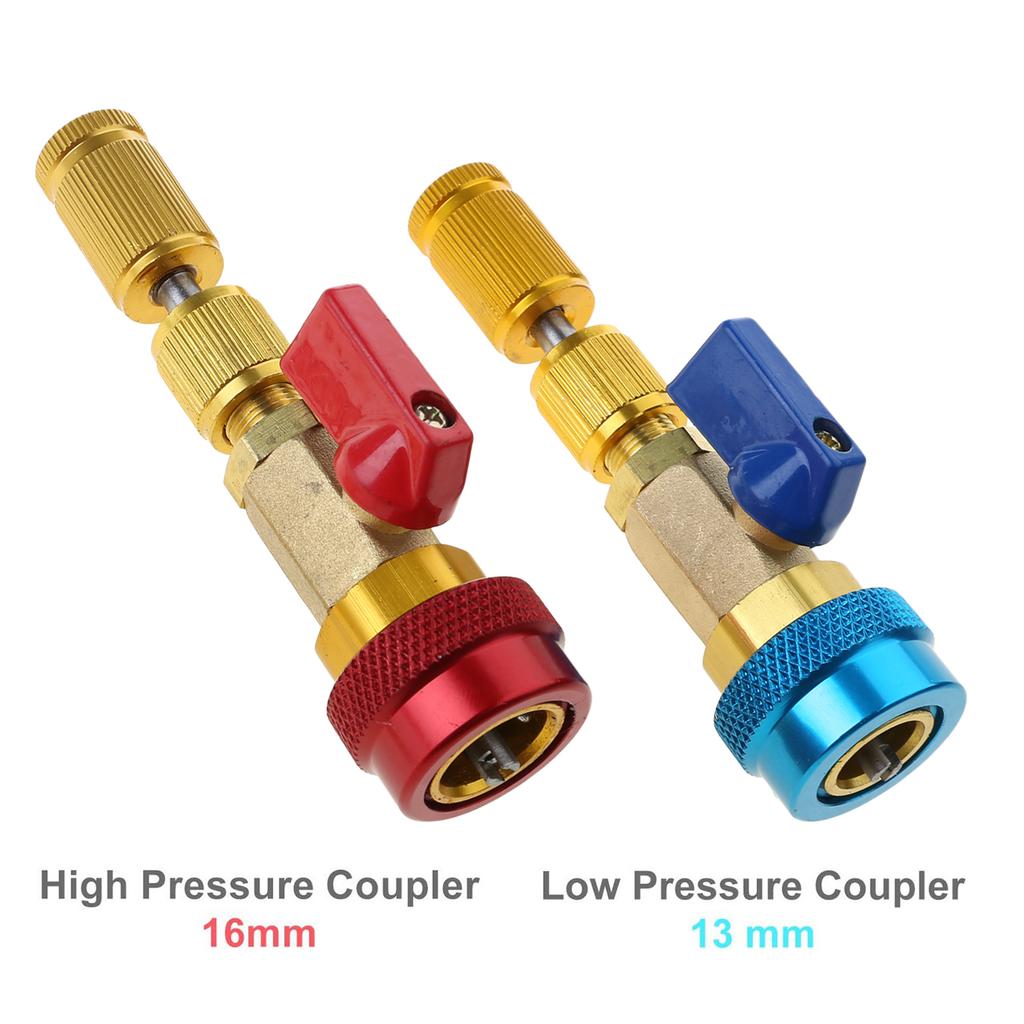 R134A Valves Core Remover Installer Tool Set Air Conditioning Valves Core Installation Tool Suitable for Air Conditioner