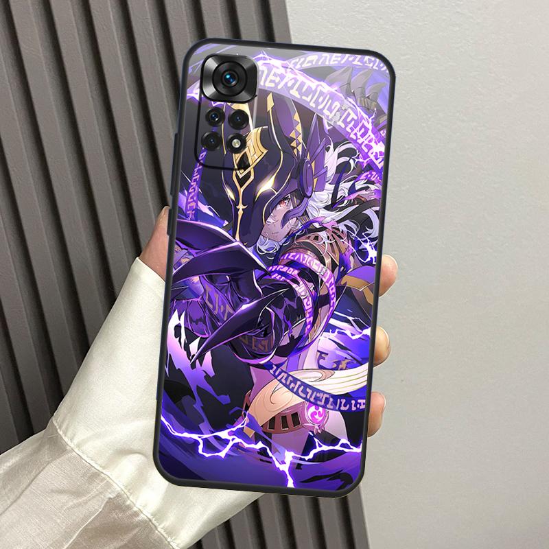 

Genshin Impact Cyno Case For Xiaomi Redmi Note 10 Pro Note 11 8 9 12 Pro 11S 10S 8T Redmi 10C 12C 9C 9T Cover Redmi Note 9