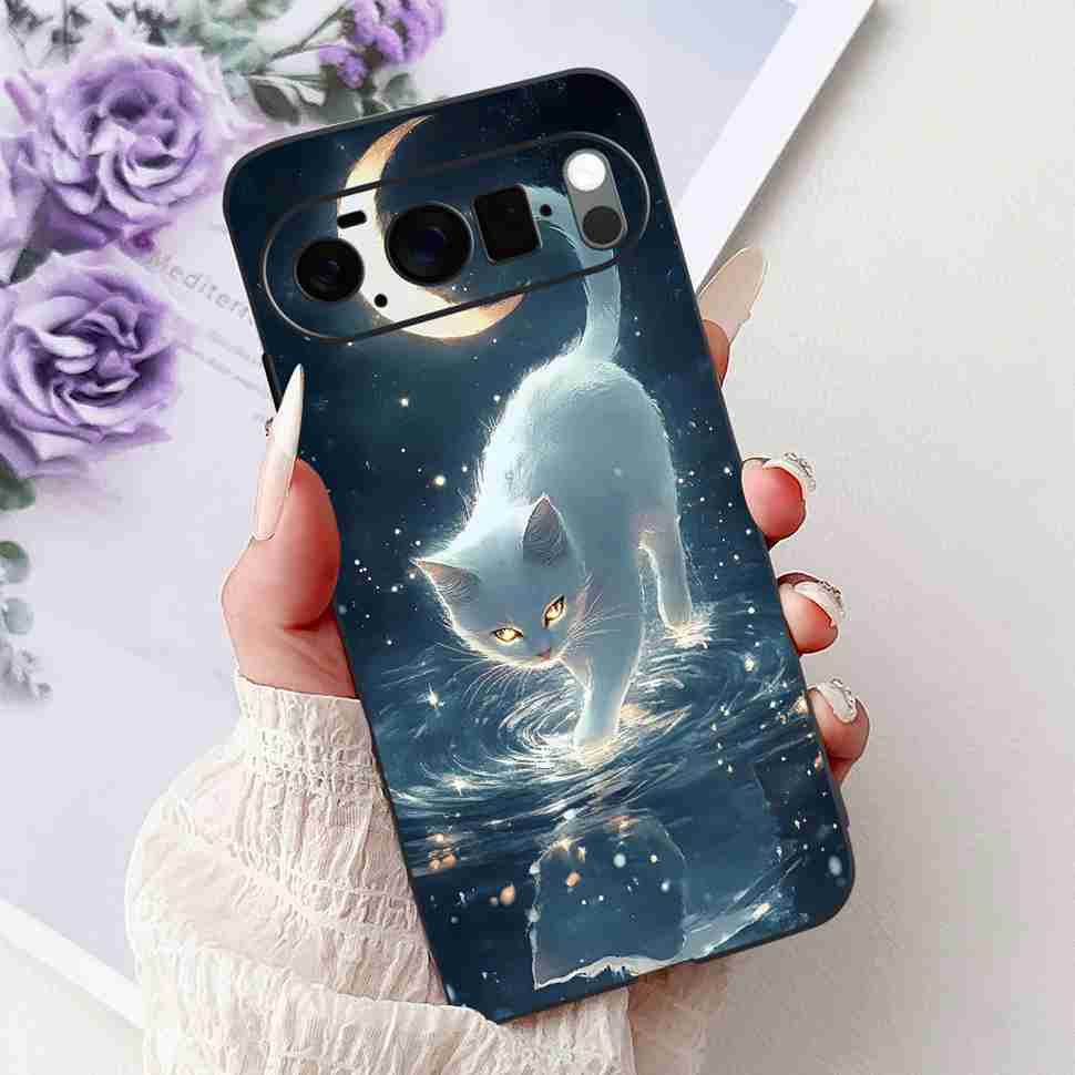 For Google Pixel 10 Pro Case Luxury Painted Covers 6.3" Soft Silicone Phone Case For Google Pixel 10 Pixel10 Pro Back Cover Capa
