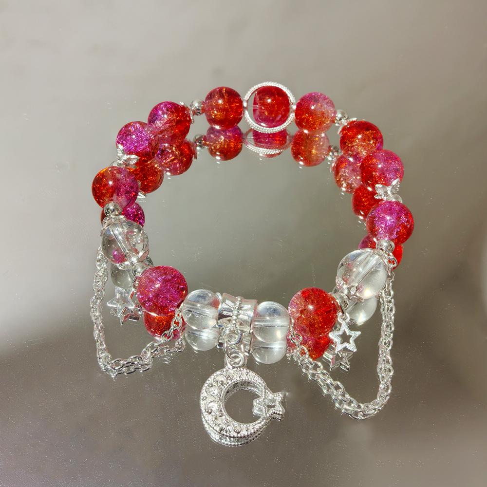 Mori Style Mermaid Crystal Bracelet – Versatile Niche Design for Women, Ideal for Students and Best Friends