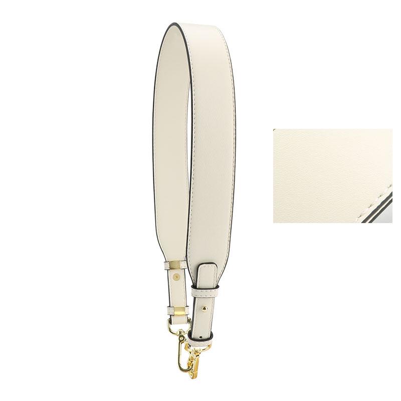 

Versatile Black Cowhide Bag Strap - Handheld & Shoulder, Solid Color, Multi-Color Options