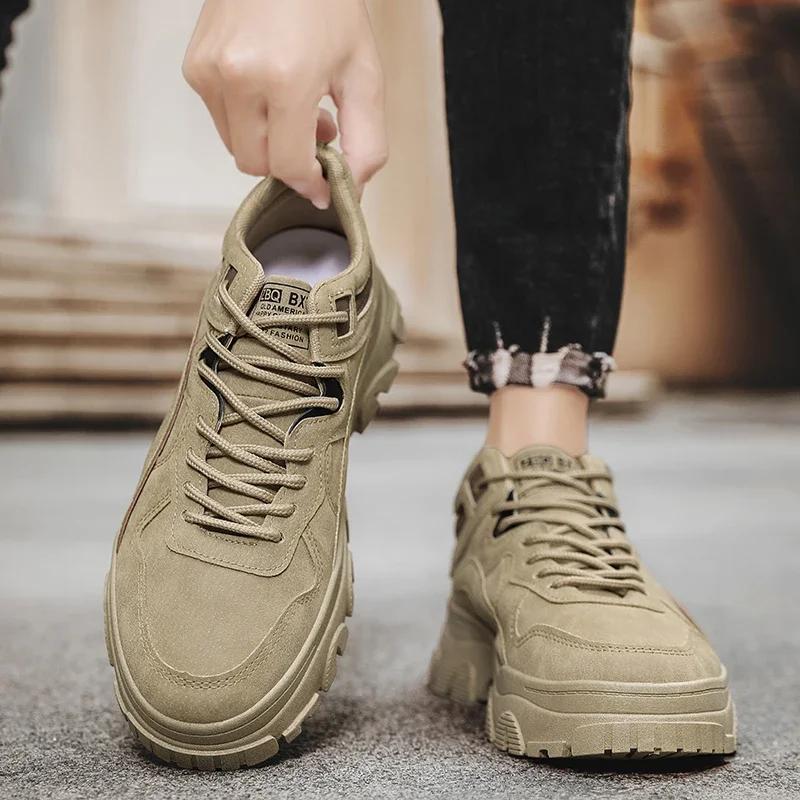 Sneakers for Men Slip-resistant Wear Resistant Wear-resistant Tactical Ankle Sneaker Comfort Breathable Men Shoes Zapatos Hombre