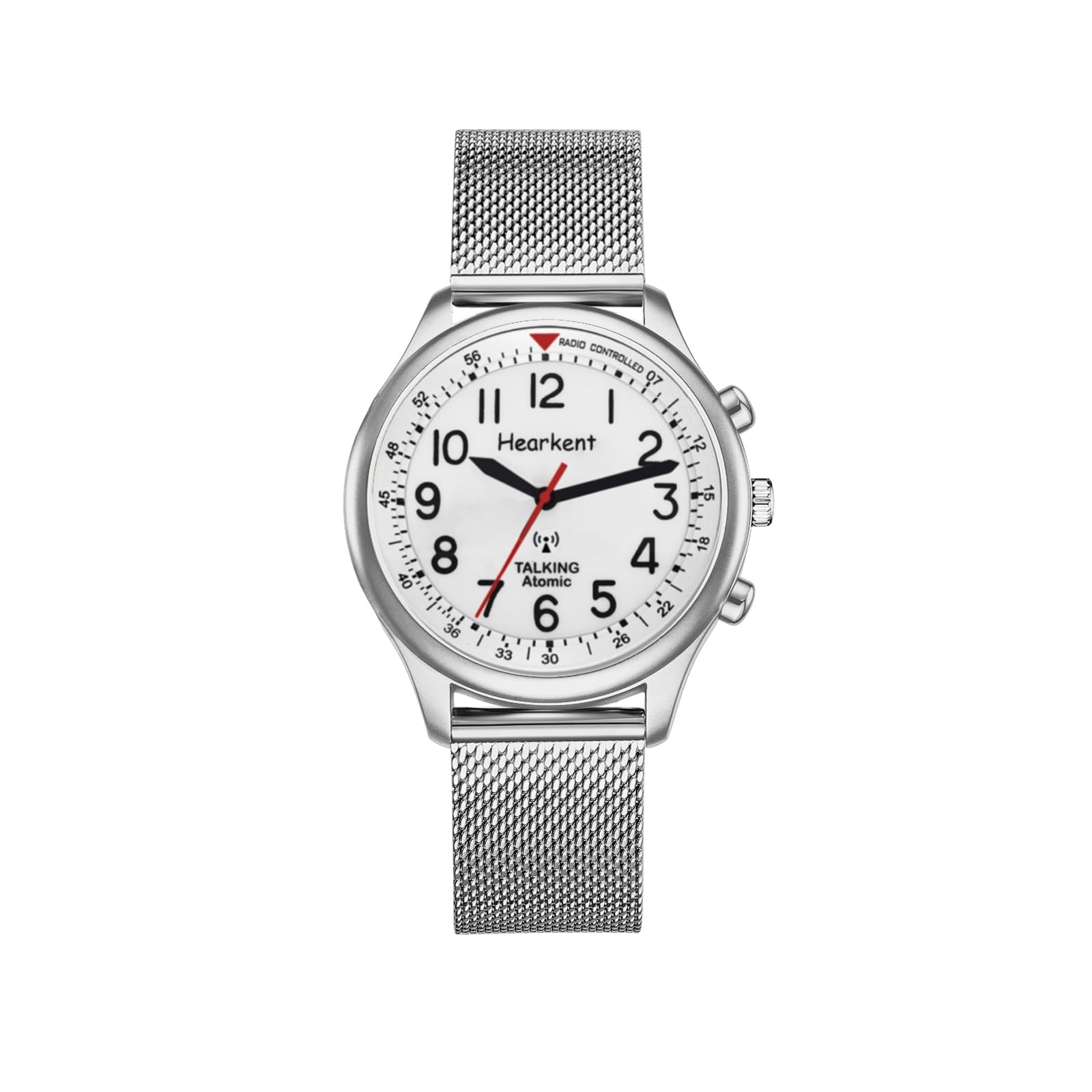 

Говорящие часы Hearkent с японским временем и датой, почасовым боем, подходят для пожилых людей и людей с ослабленным зрением, регулируемый браслет, функция, унисекс,