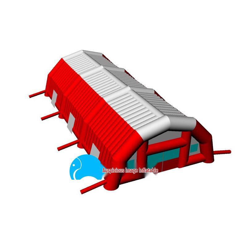 Large Outdoor Waterproof Inflatable Tent for Camping & Events with Sun Protection