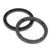 2PCS Car Audio Stereo Speaker Adaptor Rings 7in OD 5.5in ID Mounting Brackets Universal Modification