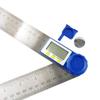 200mm Stainless Steel Digital Angle Ruler: Multi-functional, High-Precision Protractor and Woodworking Tool