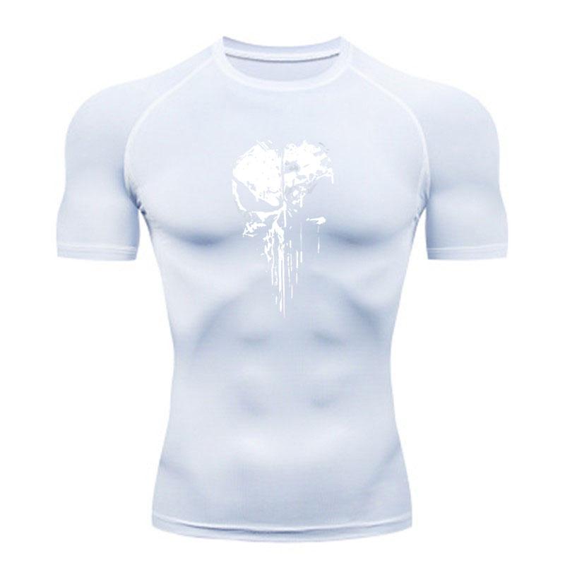 Men's Compression Workout T-Shirt Quick Dry Breathable Athle