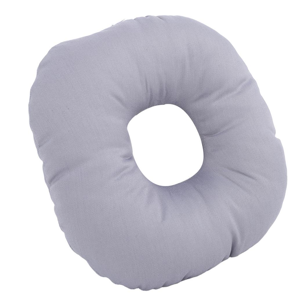 Ear Side Sleeping Pillow Cotton Linen Pillowcas Reduce Ear Friction Soft Large Opening Donut Ear Pil