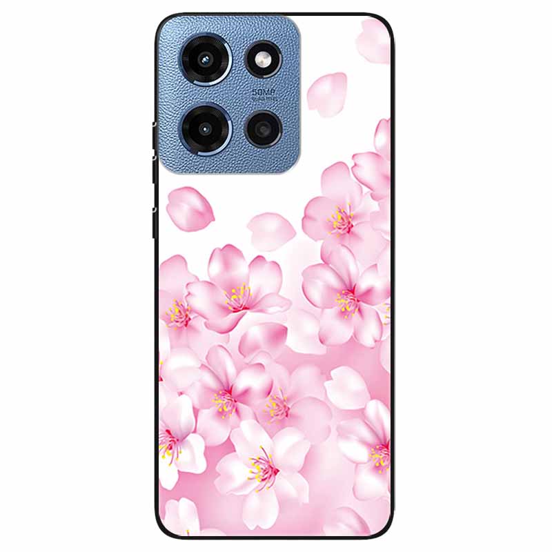 Phone Cases for Moto G 2025 5G Case Flowers Printing Silicone TPU Soft Covers for Motorola Moto G 2025 Back Shell For Moto G 5G