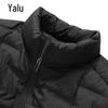 Yalu Men's 90% Duck Down Stand Collar Puffer Vest