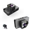 HD 2K 4K 3Inch IPS Dash Cam Car DVR G-sensor Front Rear Wide Angle Night Vision Black Box Vehicle Accessories Video Recorder