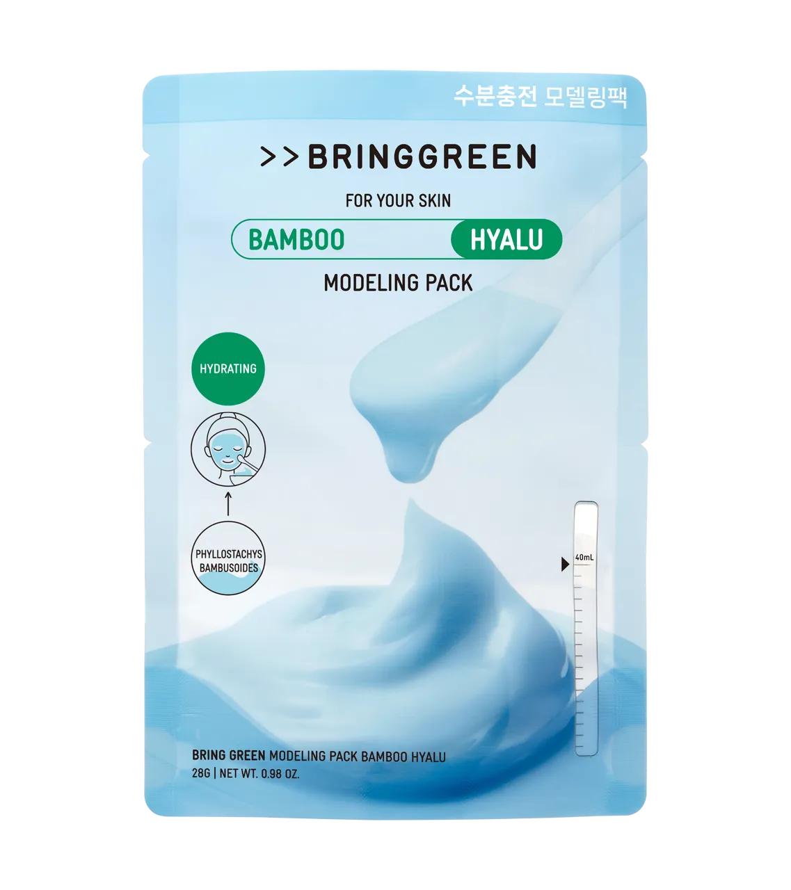 BRINGGREEN Моделирующая маска Бамбук Hyalu 28 г