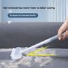Long Handle Pet Hair Remover Brush Static Cat Hair Cleaner for Carpets Cat Trees Beds Ideal for Cat Furniture Cleaning