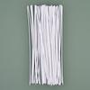 50pcs/Lot Smokeless Candle Wicks 8-20cm Pre-Waxed Cotton Core Wicks DIY Soy Wax Core Woven Kerosene Lamp Candles Making Supplies