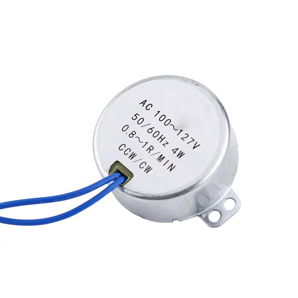 1ks AC 100127V 4W Synchrónny Motor 5060Hz CCWCW Prevodový Motor