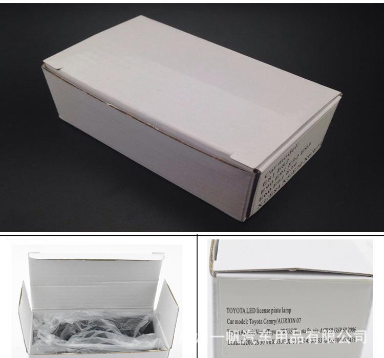 LED License Plate Light for Lexus and Toyota Models (IS, RX, LS)