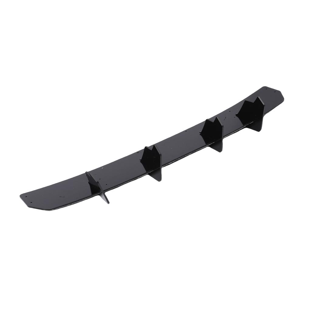 Heckstoßstangenlippe Diffusor Glänzend Schwarz Sportliche Optik Aerodynamisch Fahrstabilität Verbessern Ersatz