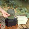 7ks/sada Venkovní Stolní Mini Úložný Box Úložný Box Nádoba na Koření Úložný Box Kemping Barbecue Nástroje Úložný Box Různé