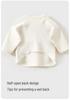 Soft Velvet Newborn Baby Half-Back Clothing - A-Class Boneless Base Layer for Spring and Autumn