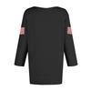 Women's Casual Fashionable Sexy Comfortable Neck Three-Quarter Sleeve Top