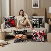 Rapper Duki Pillow Cover Design Cushion Cover Decor Holiday Decorati