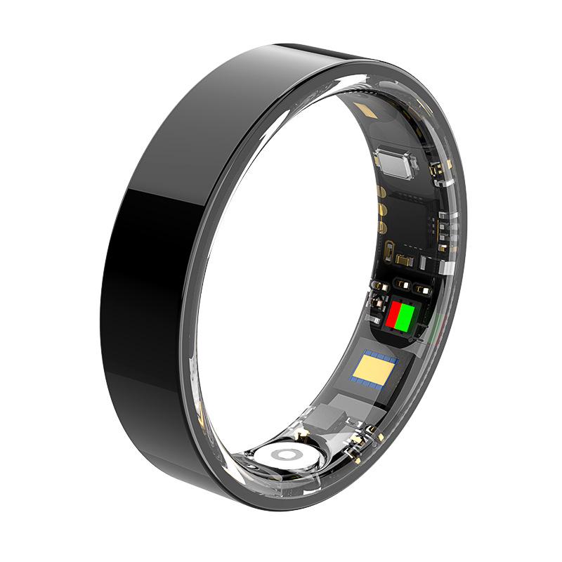 Cross-Border Bestseller Smart Ring: Heart Rate, Blood Oxygen, Sleep Monitoring, Waterproof, Remote Photo & Video Control.