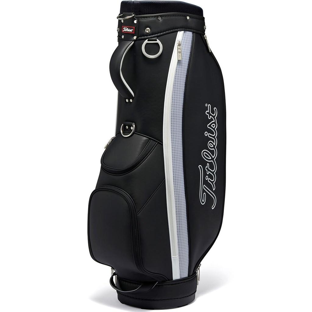 Titleist Caddy Bag Women's LW Caddy Bag TB23CTWLA-01 BKWT Black/White Women's
