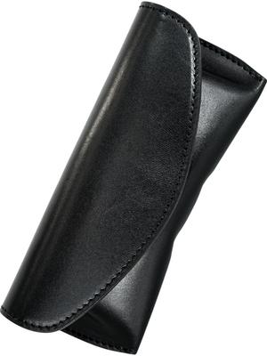 Schwarze Tochigi Leder Brille Hergestellt in Brillen Sonnenbrillen Brillen und Echte Marke Enthält Mikrofaser Reinigungsetui, Japan, Weich, Groß,