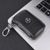 CQY1 Leather Car Key Case Protection Auto Key Bag Key Chain Cover for Mercedes Benz S400L S450/S500 MaybachS480 Auto Accessories