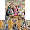 Disney Character Keychain Cute Minnie And Daisy Backpack Pendant Rubber Charm