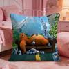 GGrizzy  the Lemmingss Cushion Cover Premium Comfort Reversible Pillow Cove Two in One Design for Any Room  Car Interior