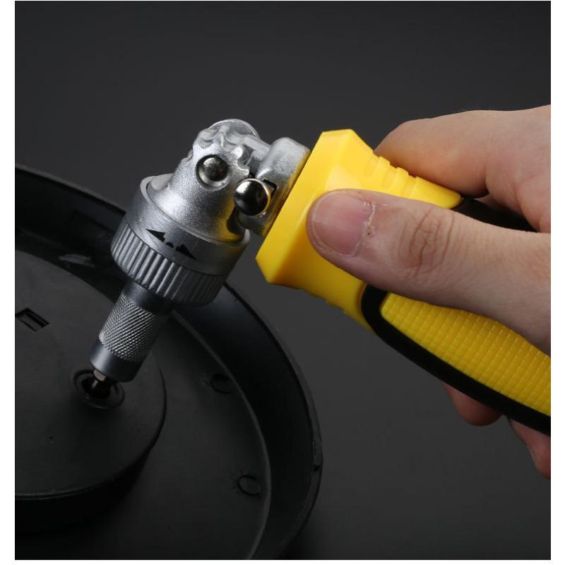 13-in-1 Ratchet Repair Screwdriver Set Flat Phillips Plum Blade Screwdriver Chrome Vanadium Steel
